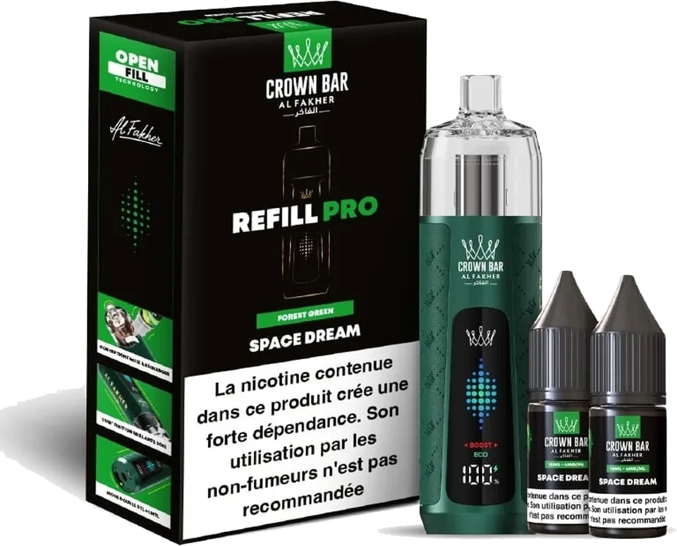 Al Fakher Crown Bar Refill Pro 30K Space Dream Space Dream