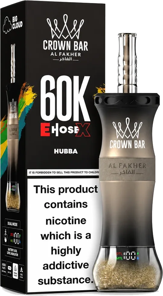 Al Fakher Crown Bar 60K E-Hose X, Summer Dream Summer Dream